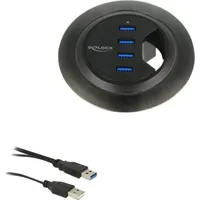 DeLock 62868 USB-Hub 4 Port USB-A USB 3.1 Gen1
