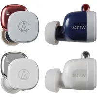 Audio-Technica SQ1TW Kabelloser Kopfhörer Blau/Rot