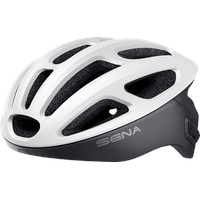 Sena R1 Smart Fahrradhelm (Matte White, L)