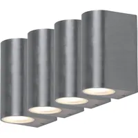 ETC Shop 4er Set rgb led alu Up Down