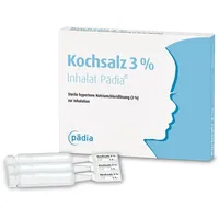 Pädia GmbH Kochsalz 3% Inhalat Pädia Ampullen 20 St
