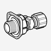 Geberit Wasseranschluss mit Absperrventil, 240269001