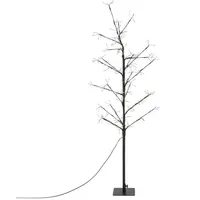 ECD Germany LED Lichterbaum Kunststoff H: 120 cm 240