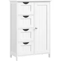 VASAGLE LHC41W 55 x 82 x 30 cm weiß