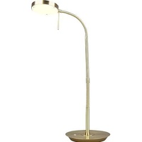 Trio LED-Tischleuchte Monza Alu, Eisen, Stahl & Metall Gold