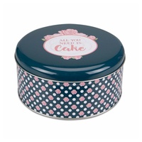 Städter Gebäckdose All you need is Cake Weißblech