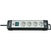 Brennenstuhl Premium-Line 4-fach 5 m schwarz/lichtgrau