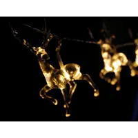 Lex Lichterkette Hirsch 10 LED warmweiß