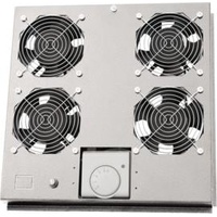 Logilink FAS122G 19 Zoll 4 x Netzwerkschrank-Lüfter Grau