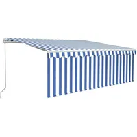 VidaXL Markise 400 x 300 cm blau