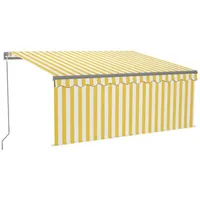 VidaXL Gelenkarmmarkise 300 x 250 cm gelb