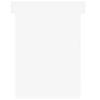 NOBO T-Karten - Größe 3 Weiß