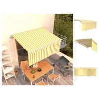 VidaXL Markise 300 x 250 cm gelb