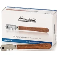 Silberschnitt Glasschneider f.Glasdicken v.3-6mm flaches H-Heft