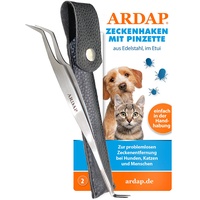 Ardap - Zeckenzange Edelstahl