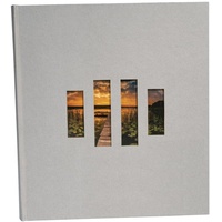 Exacompta Fotoalbum MILANO 29x32 cm 60 schwarze Seiten