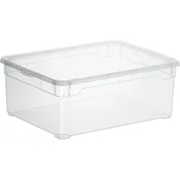 Rotho Aufbewahrungsbox "Clear Box" 10 l