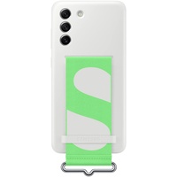 Samsung Silicone Cover with Strap für Galaxy S21 FE