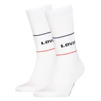 Levi's Unisex Short Socks, White, 35/38