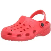 Playshoes Unisex-Kinder Eva Clogs, Rot (rot 8), 34/35 EU,