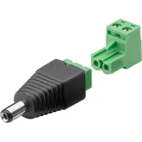 Goobay Terminalblock 2-pin DC-Stecker (5,50 x 2,10 mm) abnehmbare