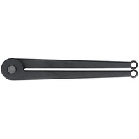 KS Tools Zweilochmutterndreher, verstellbar, Länge 263 mm