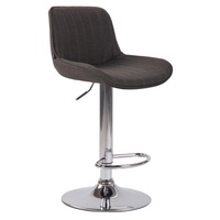 CLP Barhocker Lentini Stoff chrom