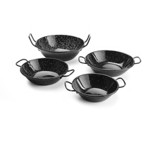 HENDI Paellaschüssel, Emailliert, ø170x(H)40mm,