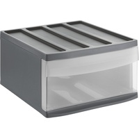 Rotho Schubladenbox Mono Systemix L 1 Schub anthrazit