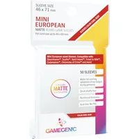 Gamegenic Matte Board Game Sleeves Ruby transparent, 50 Stück