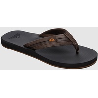 QUIKSILVER Carver Squish Flip-flops - / Black Brown 41