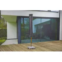 Gardissimo Schirmhülle Premium 165 x 30 cm Grau