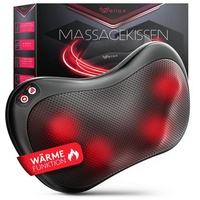Wellax - Massagekissen mit Wärmefunktion & 360° Drehung -