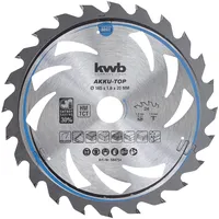 KWB 584754 Hartmetall Kreissägeblatt 165 x 20 x 1mm