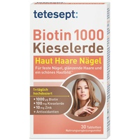 Tetesept Biotin 1000 Kieselerde Tabletten 30 St.