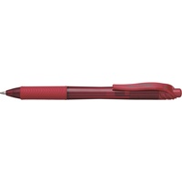 Pentel ENERGEL BL110 Gelschreiber rot/transparent 0,5 mm, Schreibfarbe: rot