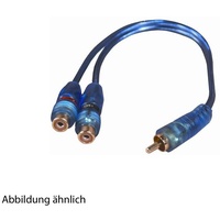 Goobay Audiokabel Cinch-Stecker / 2x Cinch-Kupplungen 0,2m (50930)