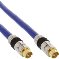 InLine 89959P Premium S-VHS Kabel Mini-DIN Stecker - Mini-DIN