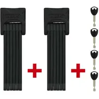 ABUS Bordo 6000K/90 Schwarz Faltschloss