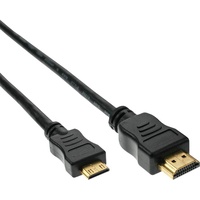 InLine 17451P HDMI Stecker - Mini HDMI Stecker vergoldete