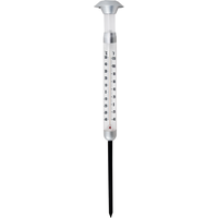 Grundig Solarlampe und Thermometer - Ø12,5 x 97cm -