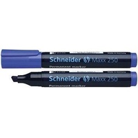 Schneider Permanentmarker Maxx 250 125003 2-7mm Keilspitze blau 2,0