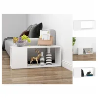 VidaXL TV-Schrank Weiß 80x24x32 cm Spanplatte
