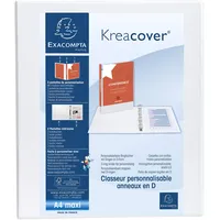 Exacompta 10x Ringbuch »Kreacover« 20 mm Weiß