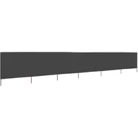 VidaXL Windschutzgewebe 800 x 80 cm grau