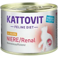 Kattovit Feline Diet Niere/Renal Huhn 12 x 185 g