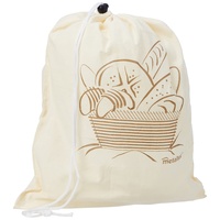 Metaltex 239243 Sac à Pain Coton Blanc 34 x