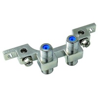 Wisi Potentialausgleich-Block 2-fach NB02F