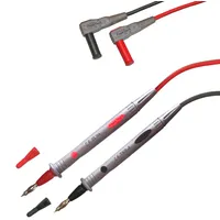 Peaktech TKS-4, - Messleitung, 4 mm Federkontakt, rot /