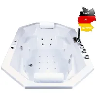 Basera Basera® Indoor Podest-Whirlpool Badewanne Bora Bora Classic 200